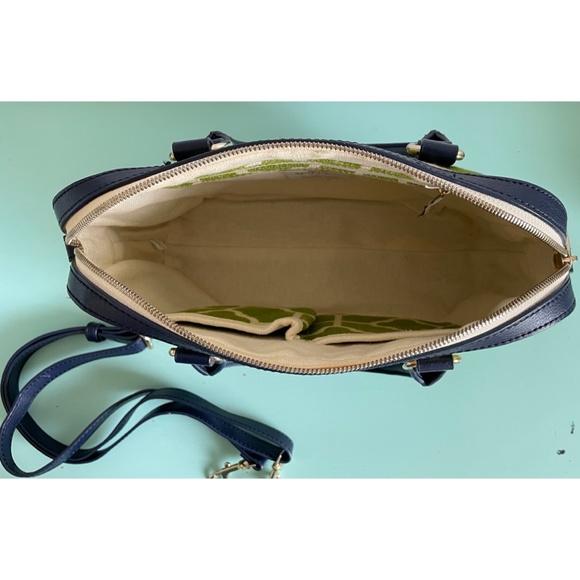 Spartina 449 tote green navy cream - Picture 8 of 12